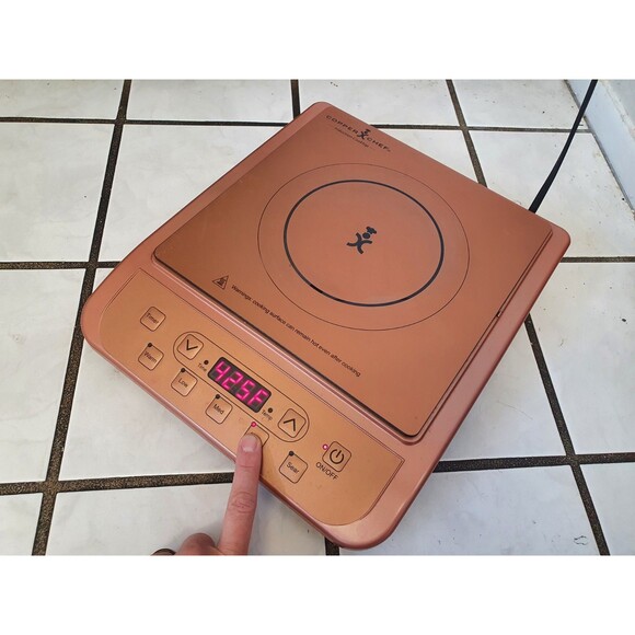 Copper Chef Induction Cooktop Hot Plate Portable Countertop KC16067-00300 -Works - Picture 5 of 9
